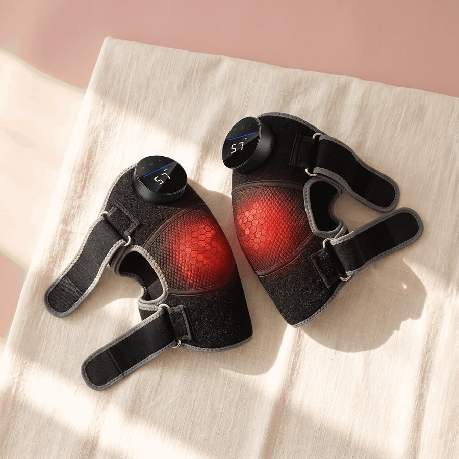 Two Bellrose Warmth Massagers side by side on linen