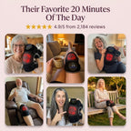 Their favorite 20 minutes of the day: people relaxing with the Bellrose wrap